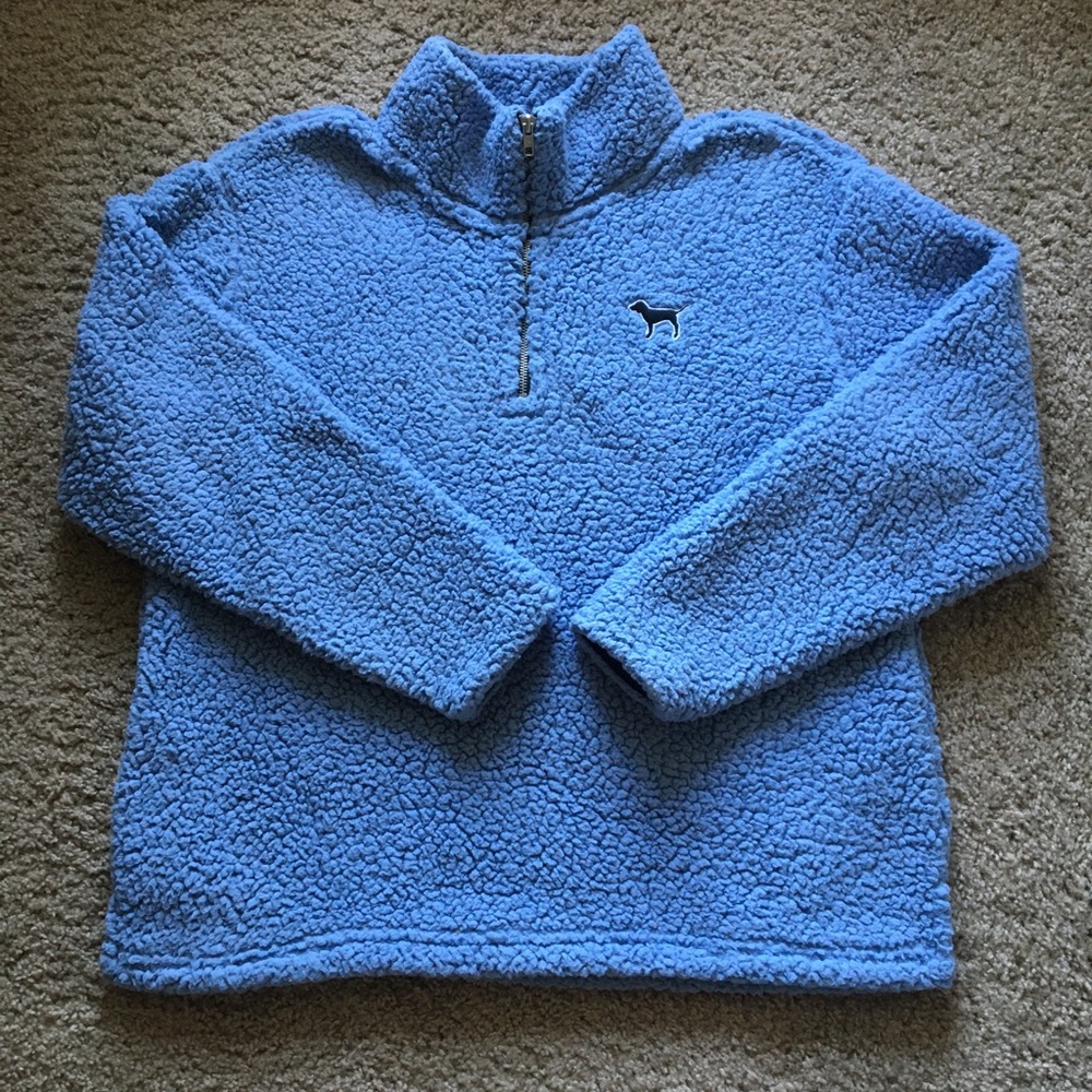 PINK SHERPA SWEATER
